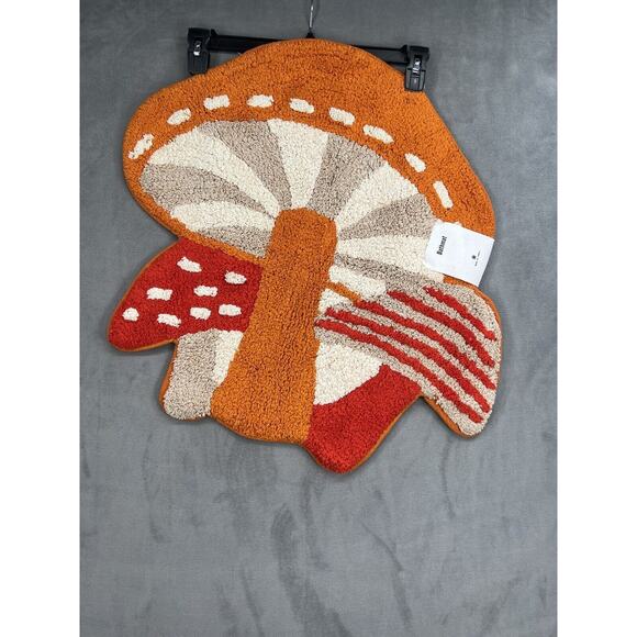 New Urban Outfitters Urban Home Mushroom Tutted Shag Bath Mat - Picture 3 of 7